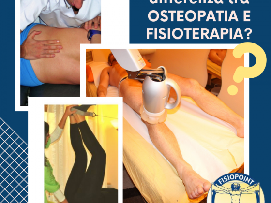 QUALe LA DIFFERENZA tra osteopatia e fisioterapia